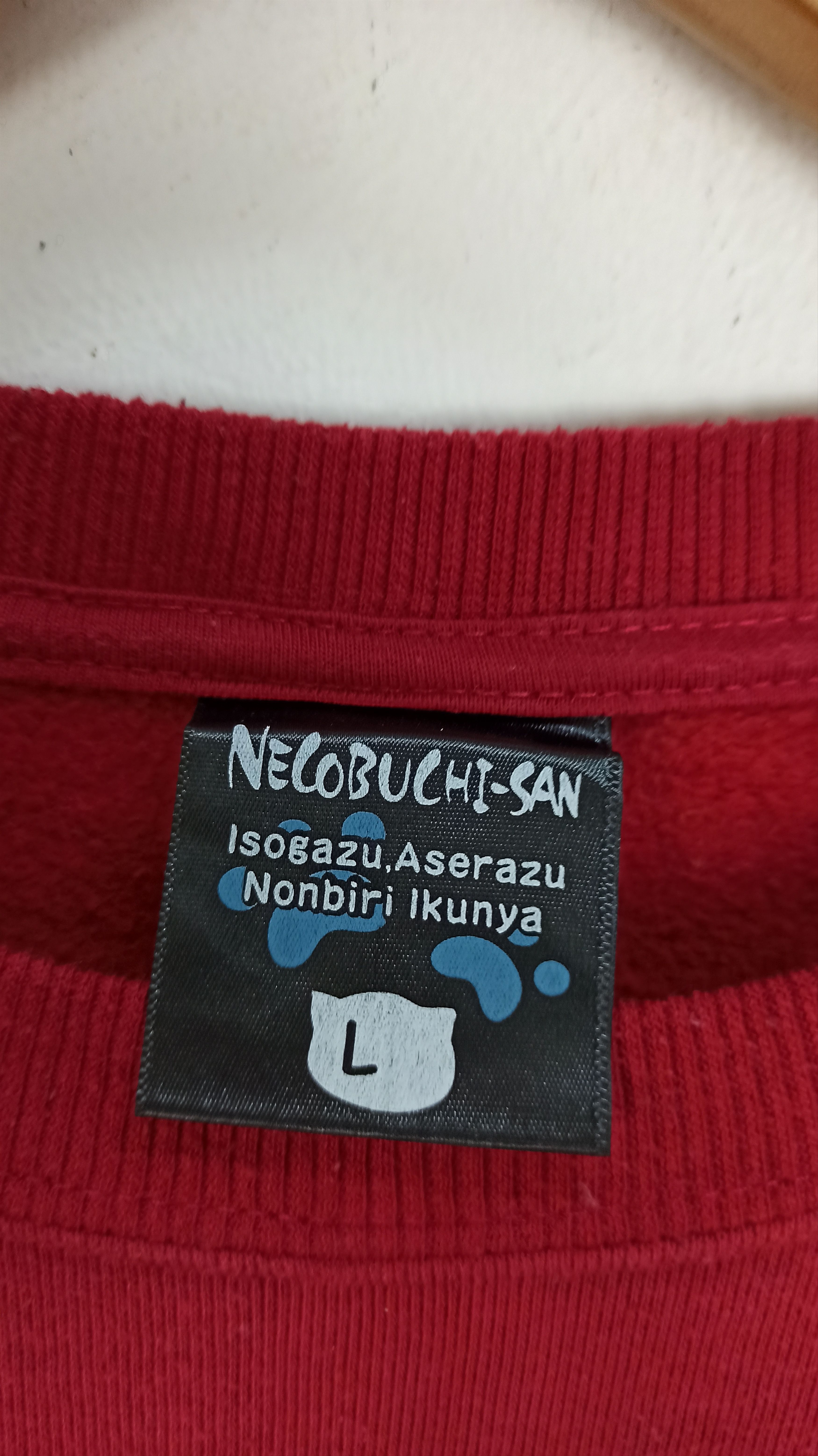 Cartoon Network Vintage Necobuchi-San sweatshirt japanese anime cartoon cat Size US L / EU 52-54 / 3 - 5 Thumbnail