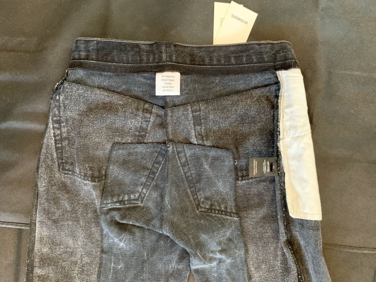 Vetements AW’14 Season 1 Artisanal Denim Pants Size 30" / US 8 / IT 44 - 22 Thumbnail