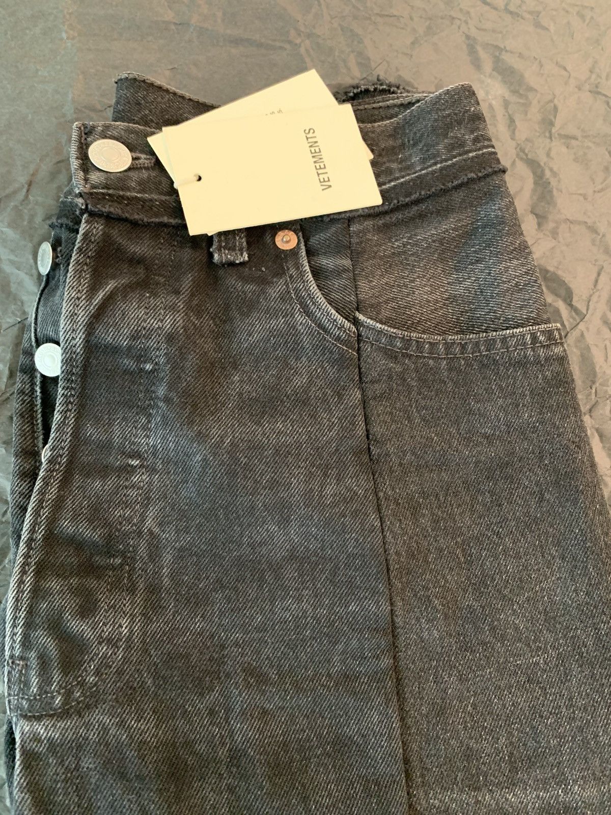 Vetements AW’14 Season 1 Artisanal Denim Pants Size 30" / US 8 / IT 44 - 2 Thumbnail