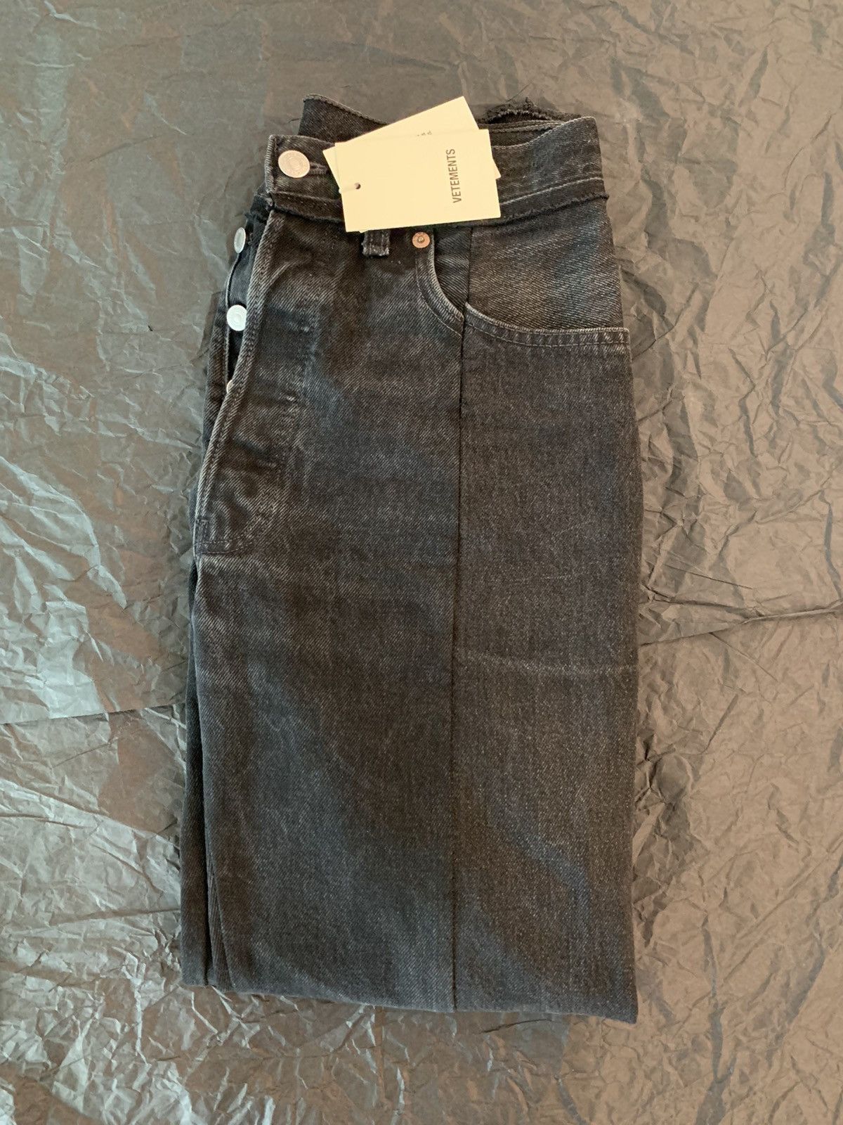Vetements AW’14 Season 1 Artisanal Denim Pants Size 30" / US 8 / IT 44 - 1 Thumbnail