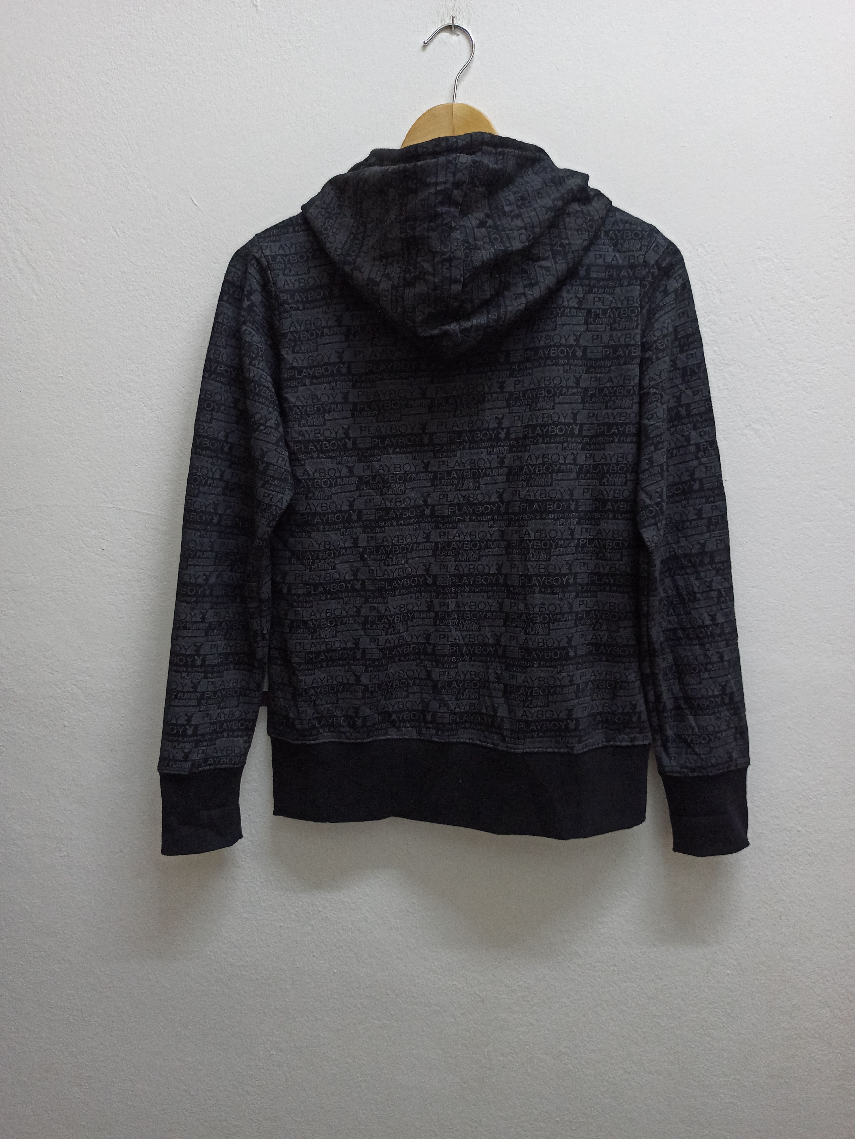 Playboy Vintage Playboy Monogram Logo Special Hoodie Zipper (c36) Size US M / EU 48-50 / 2 - 6 Thumbnail