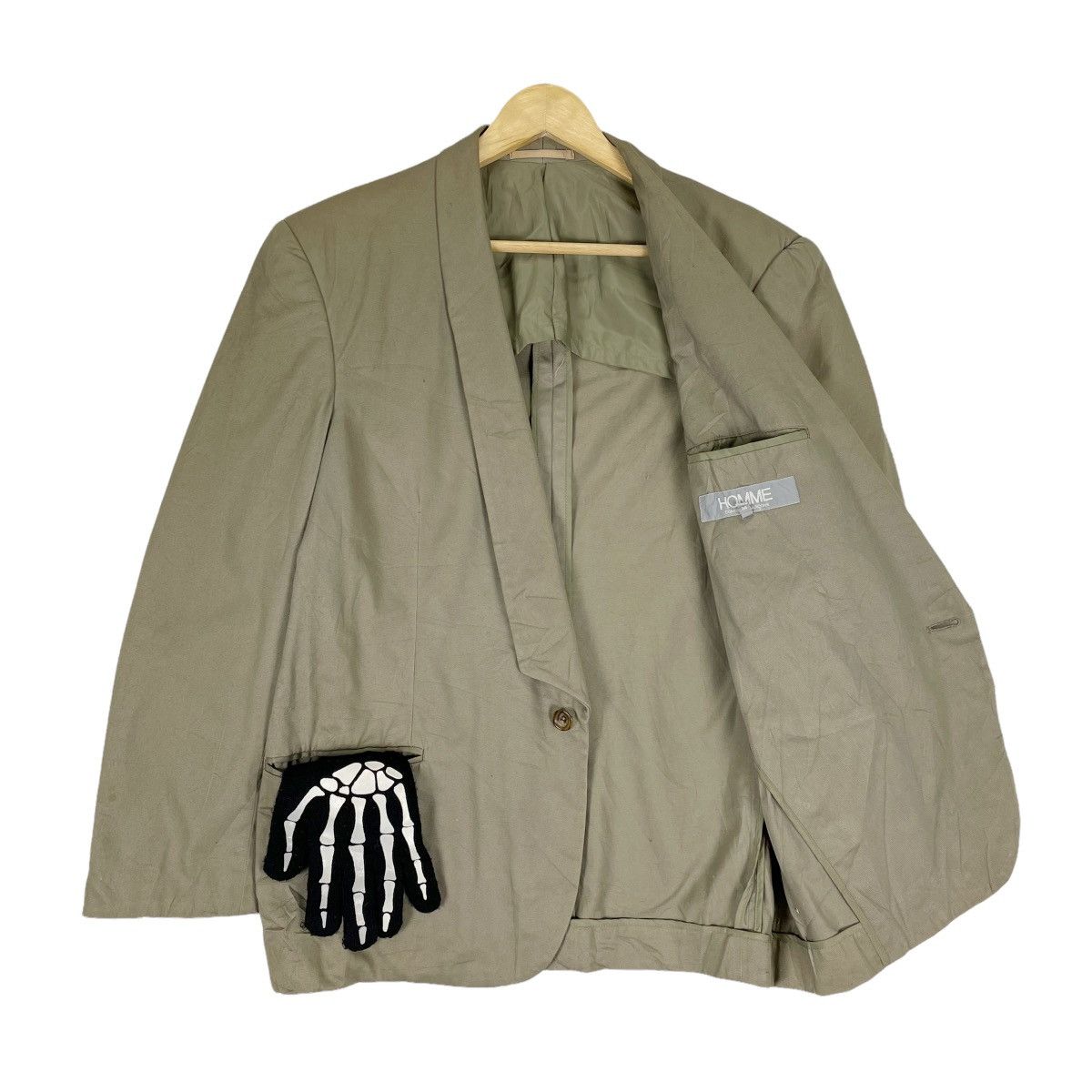 Comme des Garcons Homme ❄️80s COMME DES GARCONS HOMME STAFF BLAZER COAT JACKET Size US M / EU 48-50 / 2 - 1 Thumbnail