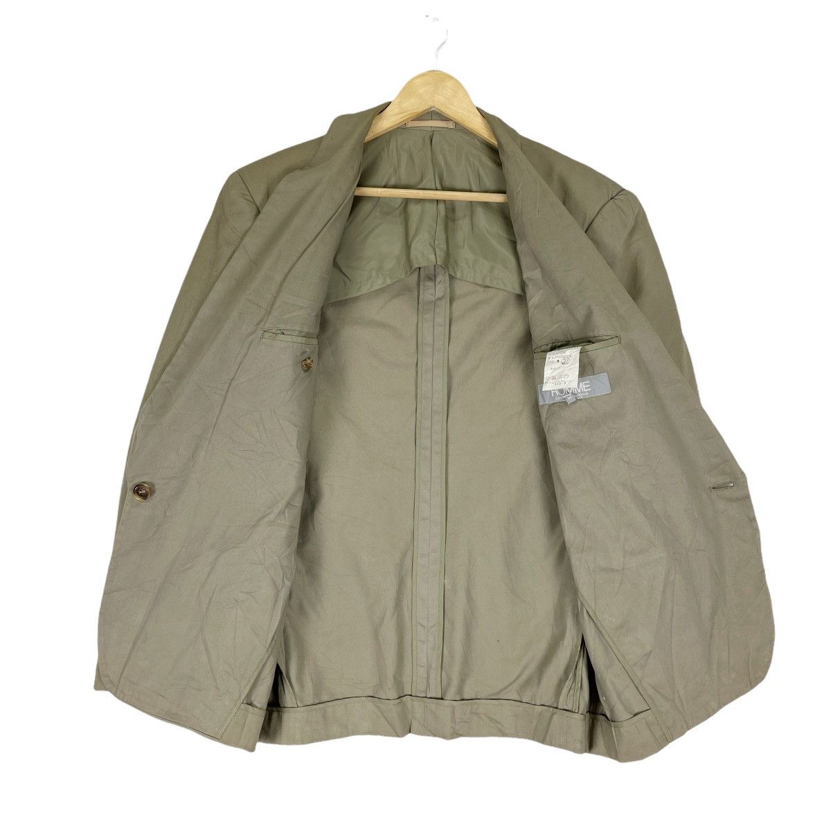 Comme des Garcons Homme ❄️80s COMME DES GARCONS HOMME STAFF BLAZER COAT JACKET Size US M / EU 48-50 / 2 - 7 Thumbnail