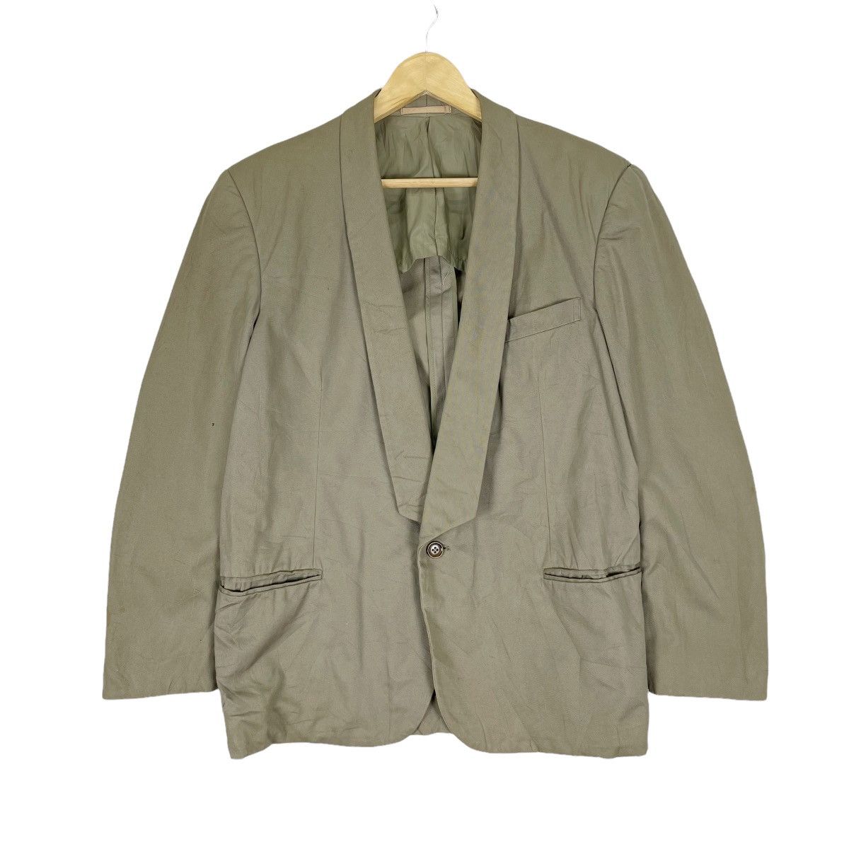 Comme des Garcons Homme ❄️80s COMME DES GARCONS HOMME STAFF BLAZER COAT JACKET Size US M / EU 48-50 / 2 - 2 Thumbnail
