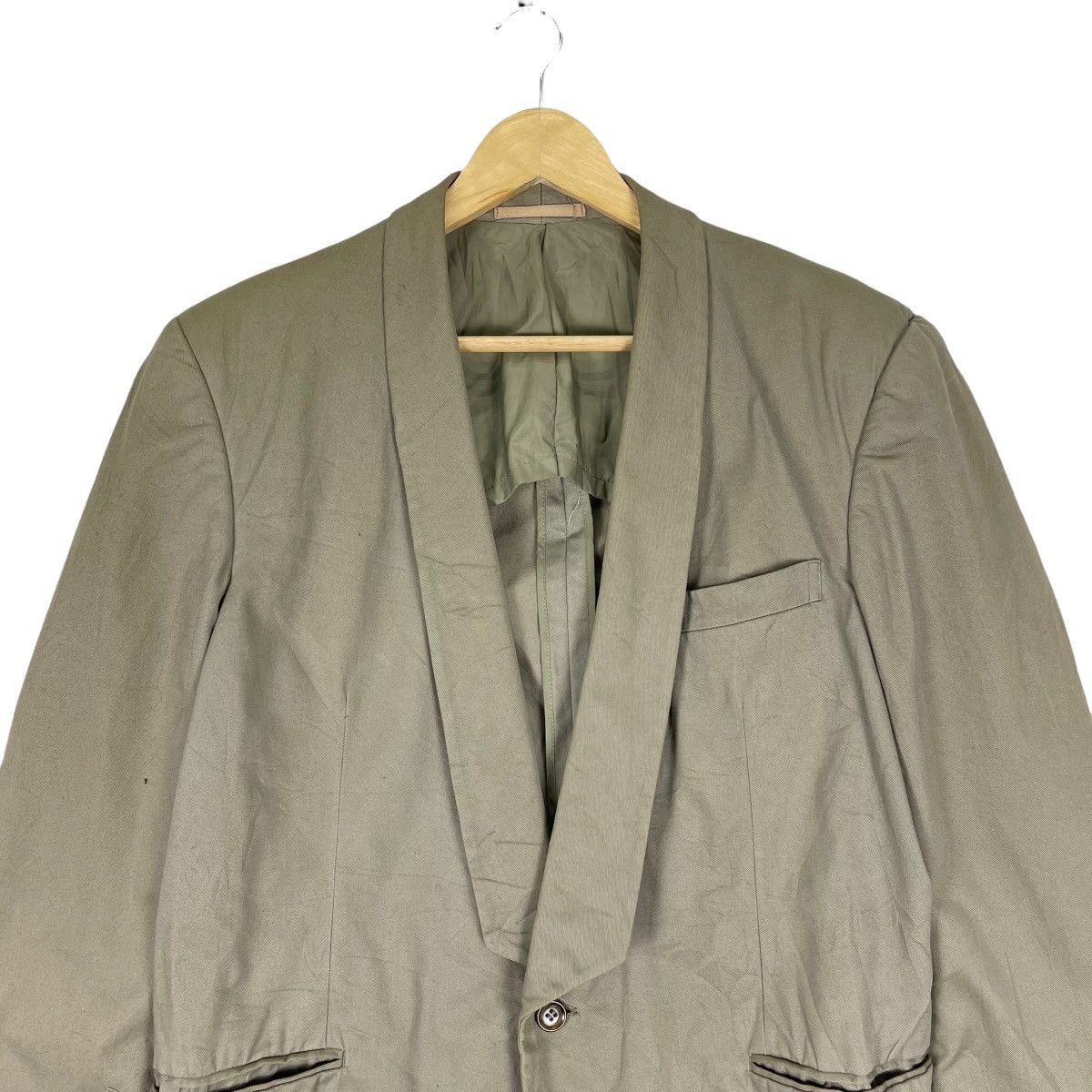 Comme des Garcons Homme ❄️80s COMME DES GARCONS HOMME STAFF BLAZER COAT JACKET Size US M / EU 48-50 / 2 - 3 Thumbnail