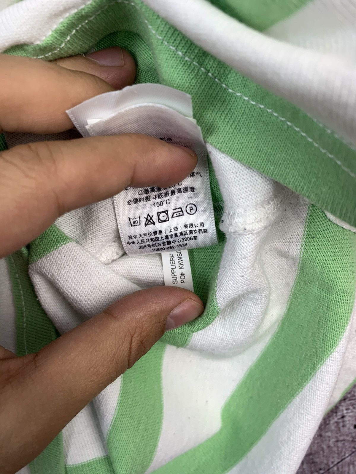 Polo Ralph Lauren × Vintage Vintage Polo Ralph Lauren Striped Polo Size US M / EU 48-50 / 2 - 6 Thumbnail