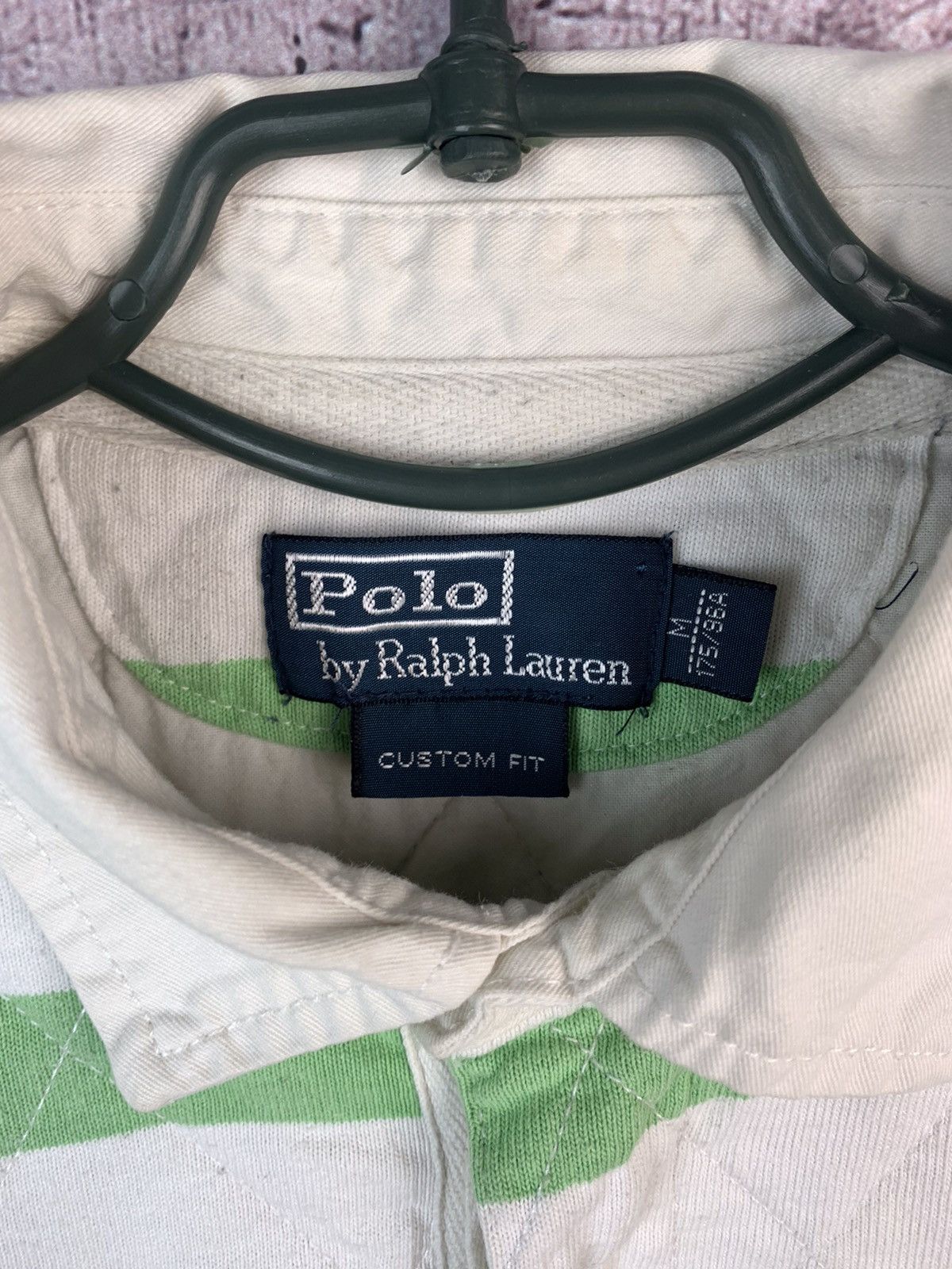 Polo Ralph Lauren × Vintage Vintage Polo Ralph Lauren Striped Polo Size US M / EU 48-50 / 2 - 4 Thumbnail