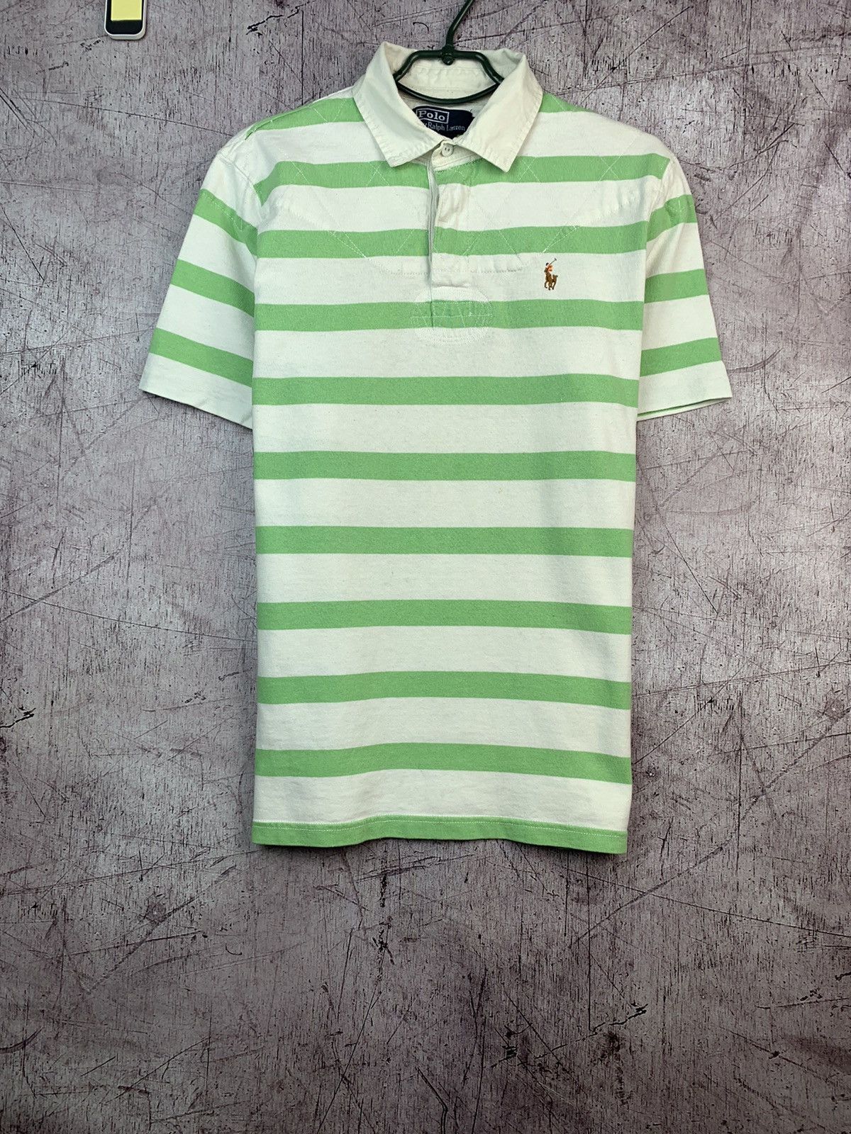 Polo Ralph Lauren × Vintage Vintage Polo Ralph Lauren Striped Polo Size US M / EU 48-50 / 2 - 1 Thumbnail