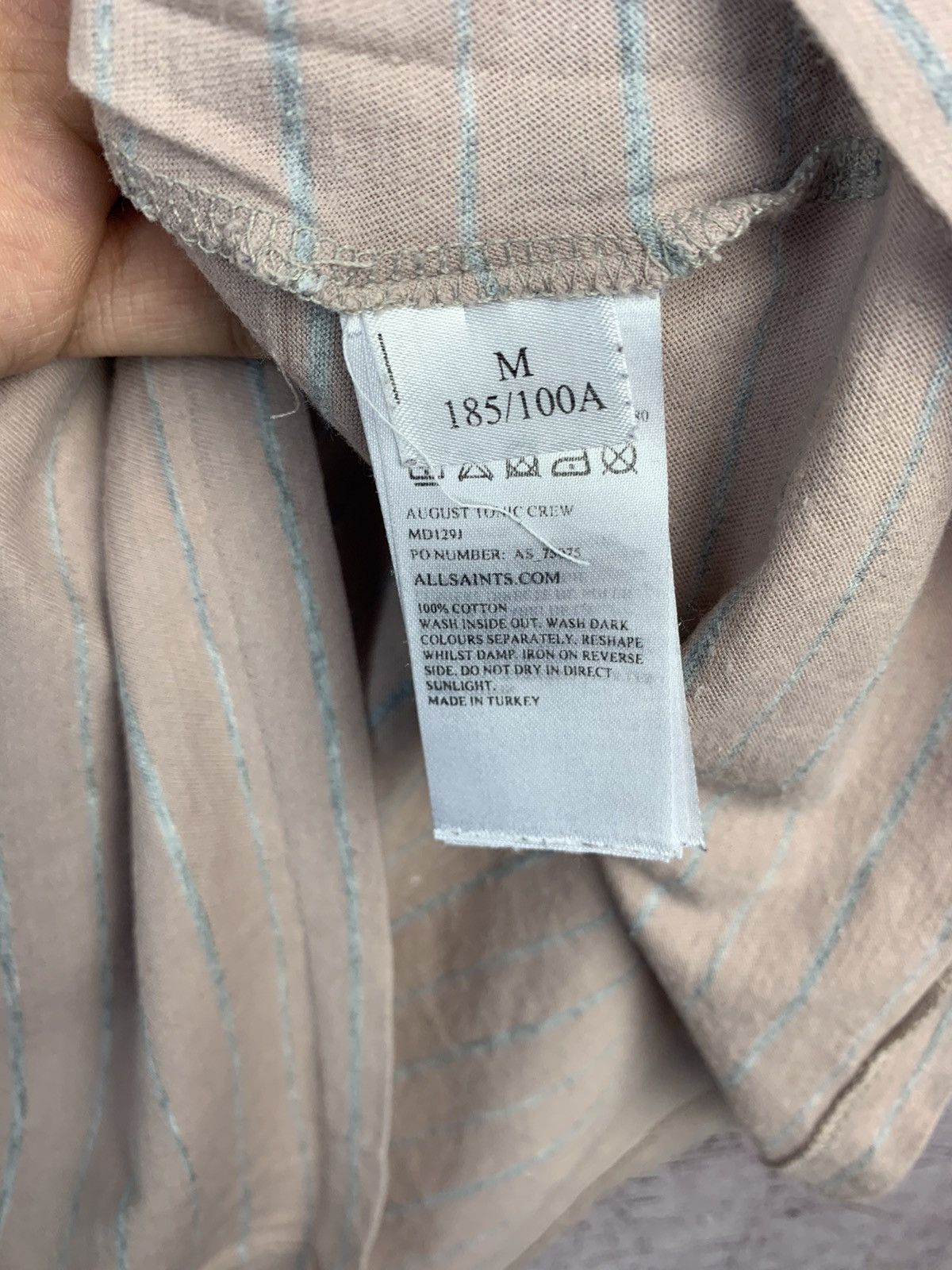 Allsaints Allsaints Mens August Tonic CrewT Shirt Size US M / EU 48-50 / 2 - 3 Thumbnail