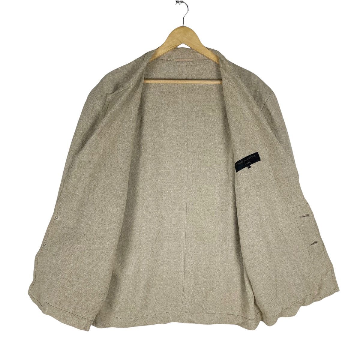 Comme des Garcons Homme 🔥80s CDG Homme Linen Chore Jacket Size US M / EU 48-50 / 2 - 9 Thumbnail