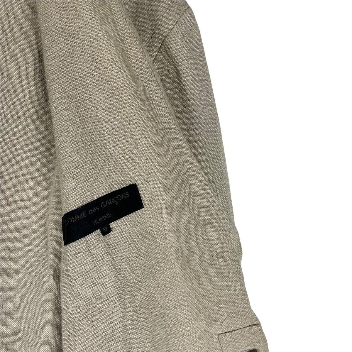 Comme des Garcons Homme 🔥80s CDG Homme Linen Chore Jacket Size US M / EU 48-50 / 2 - 11 Thumbnail