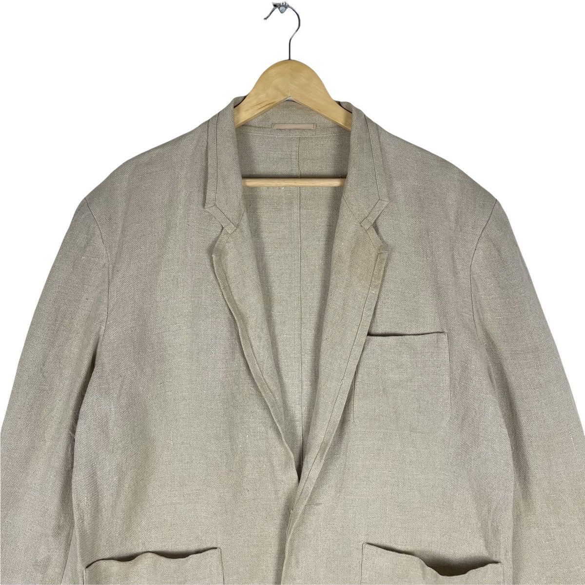Comme des Garcons Homme 🔥80s CDG Homme Linen Chore Jacket Size US M / EU 48-50 / 2 - 3 Thumbnail