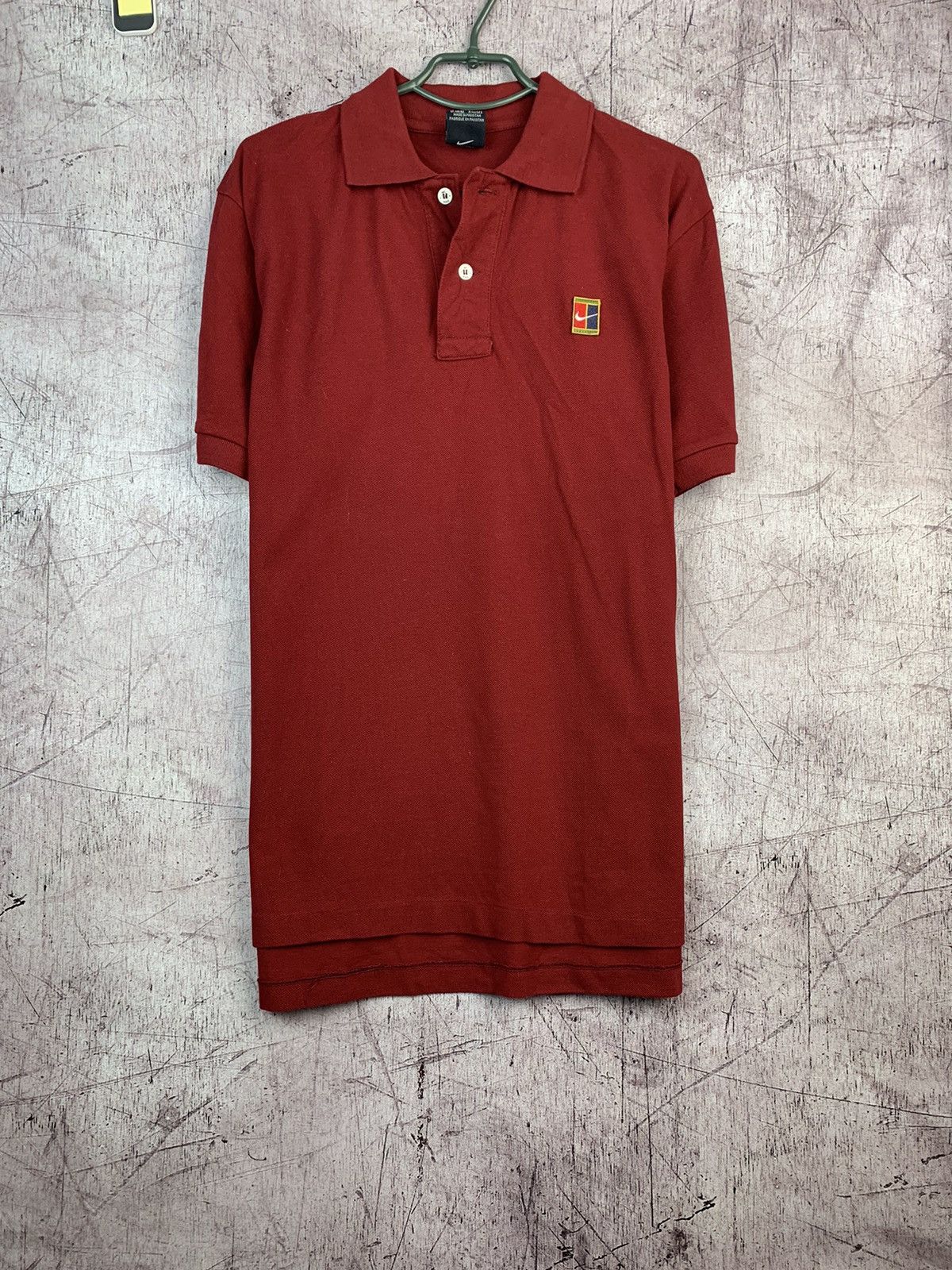 Nike × Vintage Nike Tennis Court Vintage Mens Polo Shirt Size US M / EU 48-50 / 2 - 1 Thumbnail
