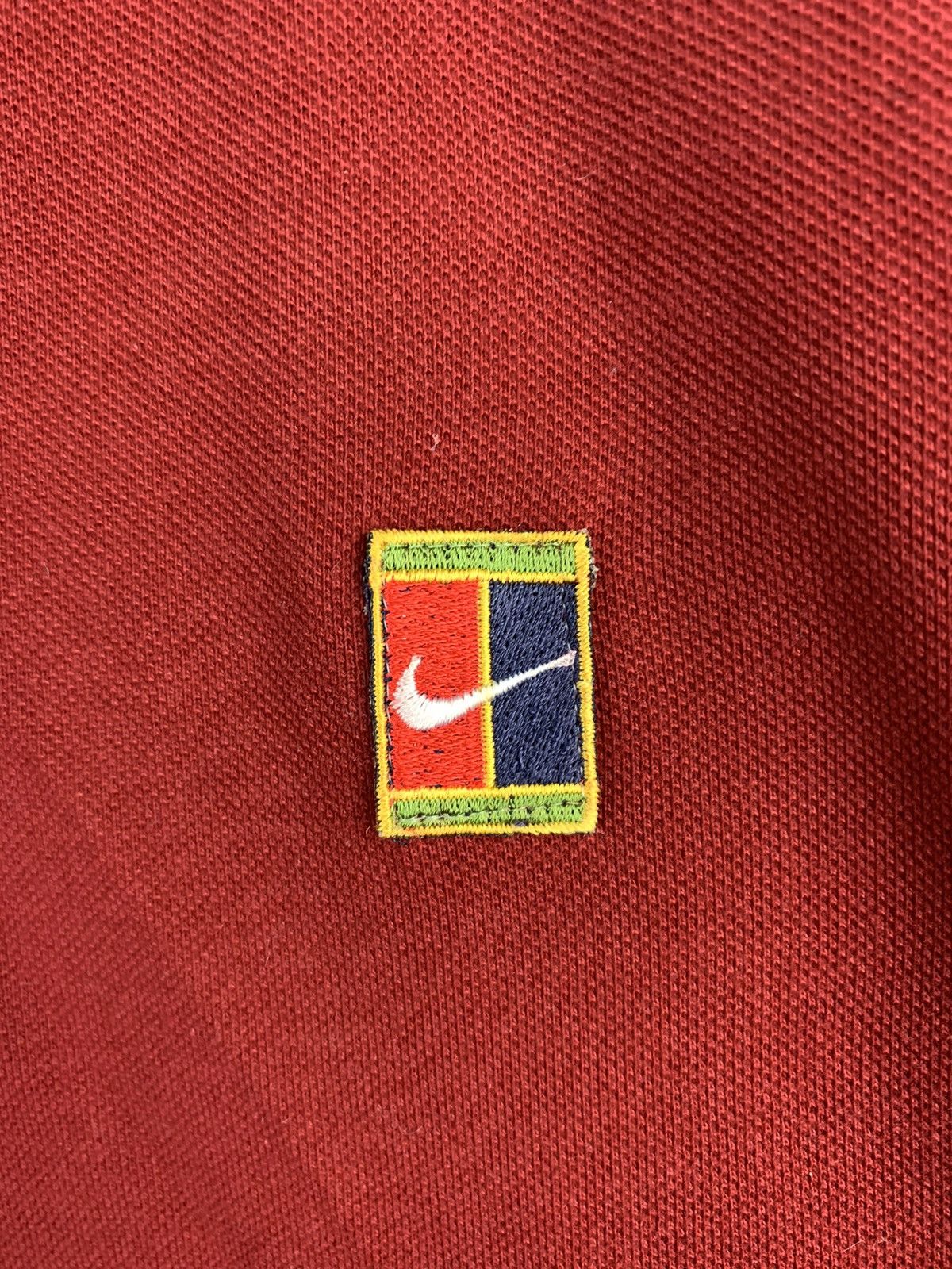 Nike × Vintage Nike Tennis Court Vintage Mens Polo Shirt Size US M / EU 48-50 / 2 - 4 Thumbnail