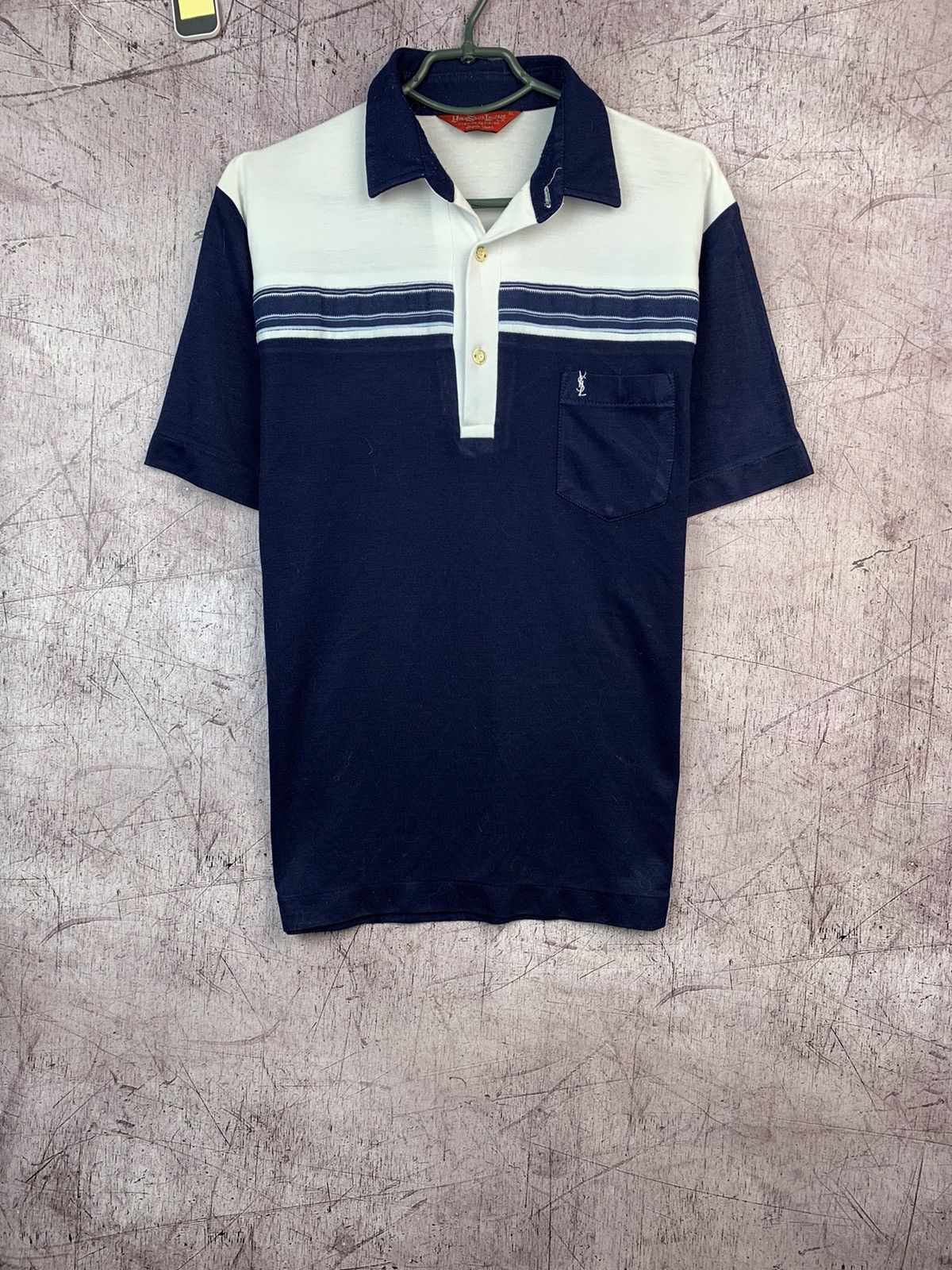 Yves Saint Laurent Vintage Mens Polo Shirt