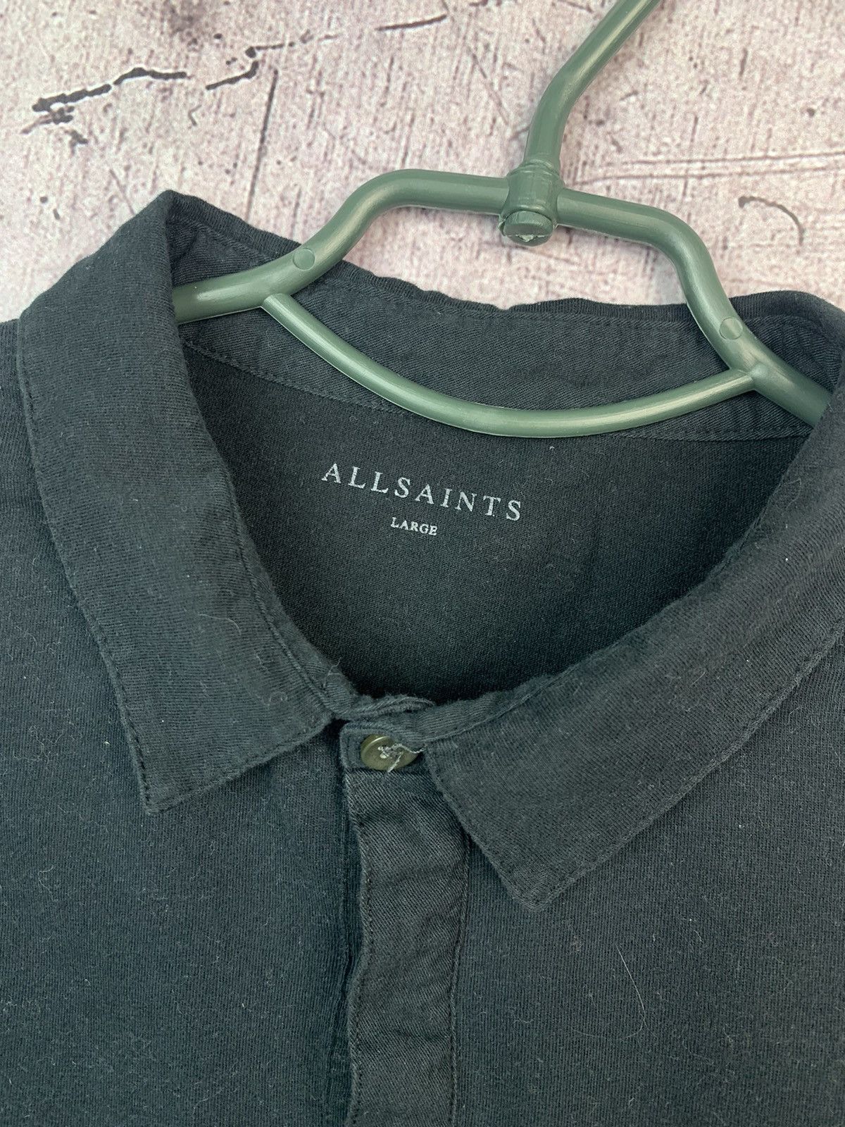 Allsaints Allsaints Mens Brace Long Sleeve Polo Size US L / EU 52-54 / 3 - 2 Thumbnail