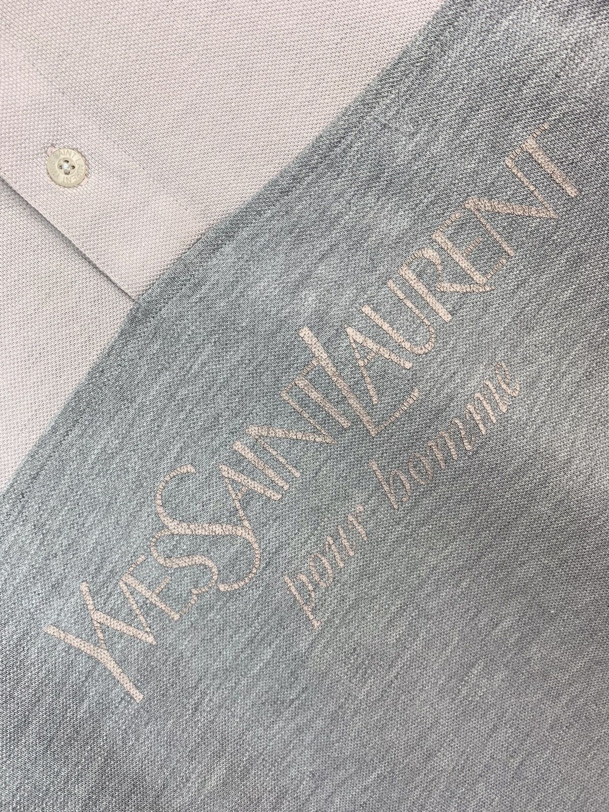 Yves Saint Laurent Yves Saint Laurent Vintage Mens Polo Shirt Size US XL / EU 56 / 4 - 3 Thumbnail