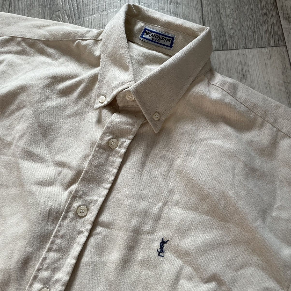 Yves Saint Laurent Rare YSL SAINT LAURENT 90s Vintage shirt Y2K FLANNEL TRAVIS Size US XL / EU 56 / 4 - 2 Thumbnail