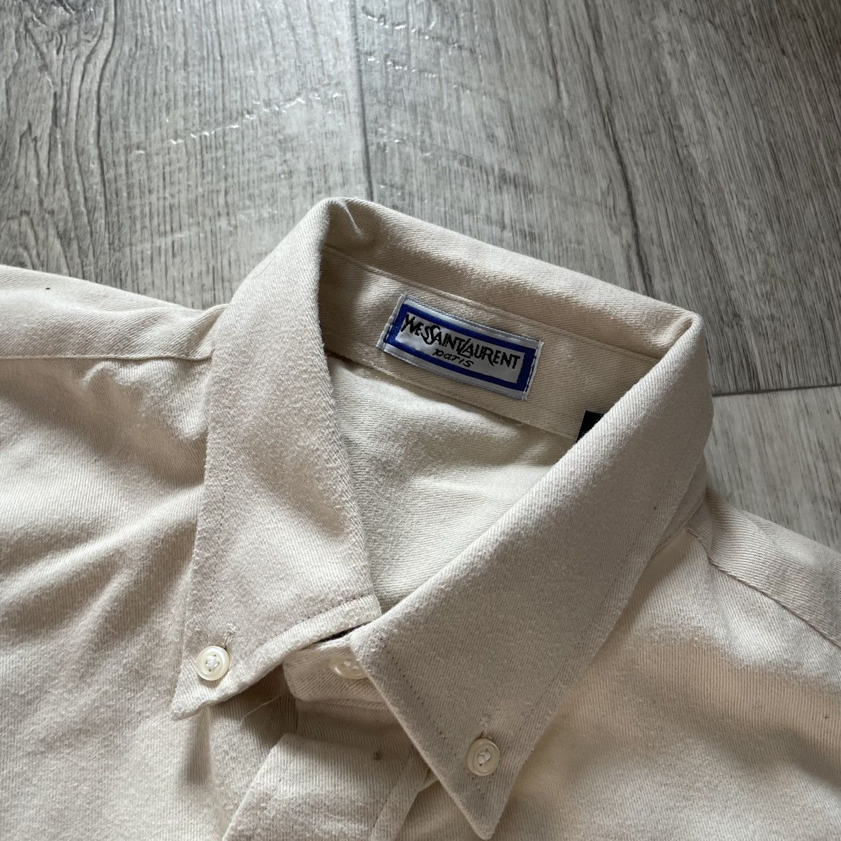 Yves Saint Laurent Rare YSL SAINT LAURENT 90s Vintage shirt Y2K FLANNEL TRAVIS Size US XL / EU 56 / 4 - 3 Thumbnail