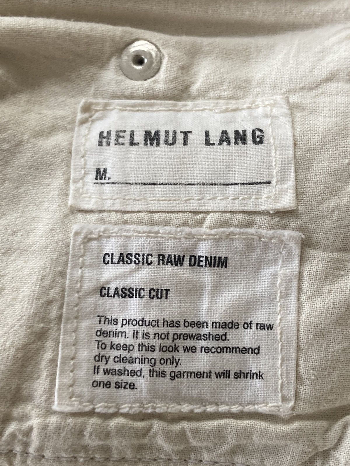 Helmut Lang Helmut Lang Vintage Made in Italy Jeans Size US 30 / EU 46 - 5 Thumbnail