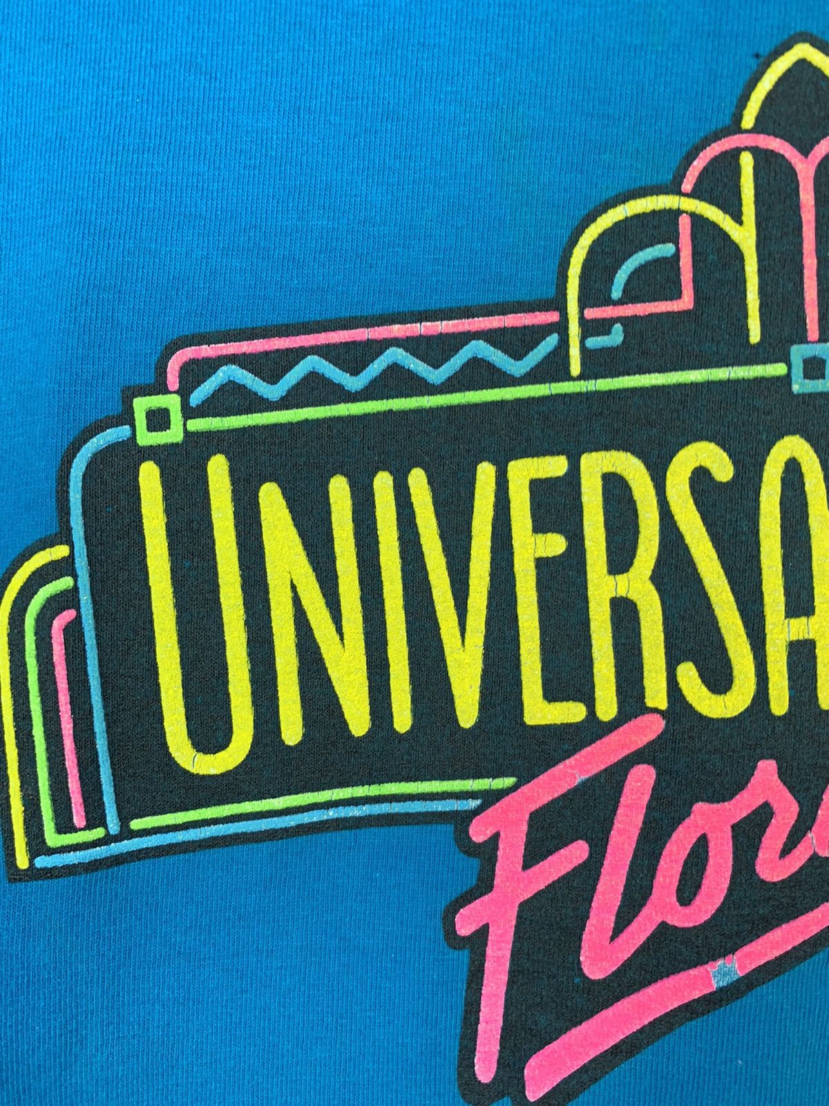 Universal Studios × Vintage Vintage 90s Universal Studios Florida T-Shirt Size US XL / EU 56 / 4 - 3 Thumbnail