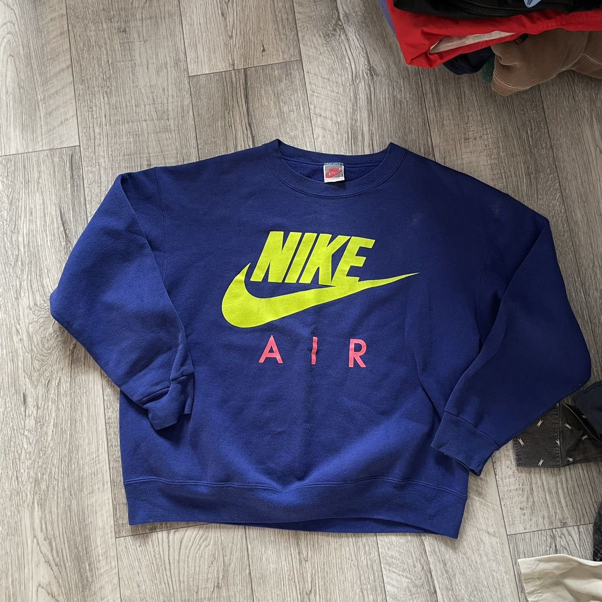 Nike newest spellout Vintage Crew Sweater 90er 90s Retro