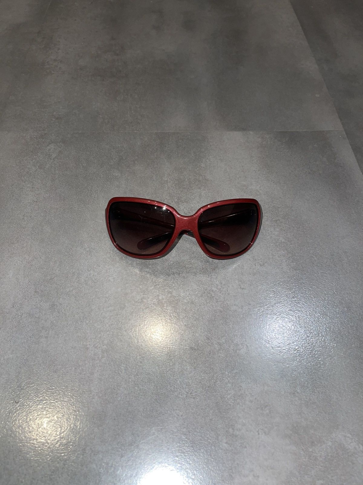 Oakley Oakley OO9168-03 "Break Point" Red Shine Sunglasses Size ONE SIZE - 4 Thumbnail