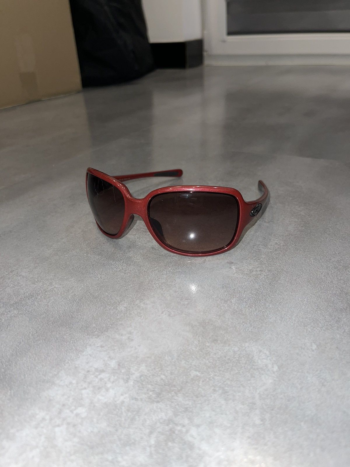 Oakley Oakley OO9168-03 "Break Point" Red Shine Sunglasses Size ONE SIZE - 1 Thumbnail
