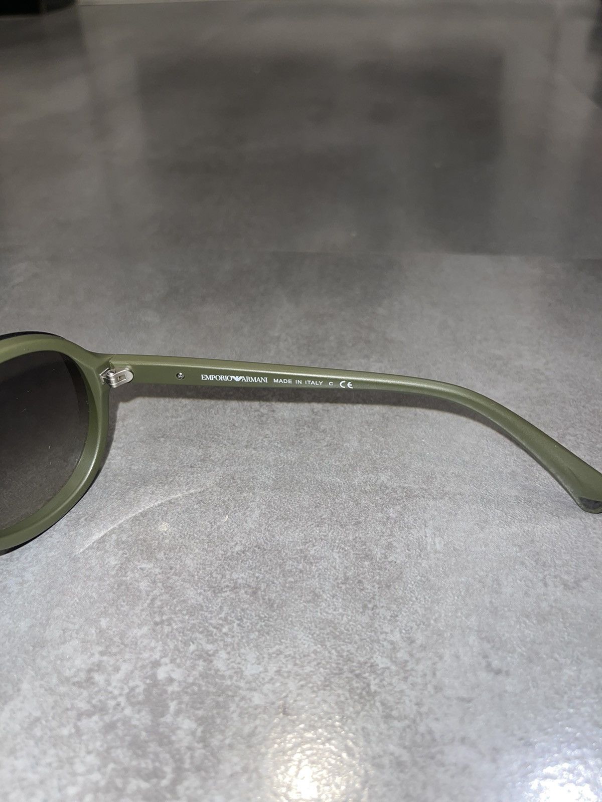 Emporio Armani Emporio Armani EA4010 5058/8E Swamp Aviator Sunglasses Size ONE SIZE - 11 Thumbnail