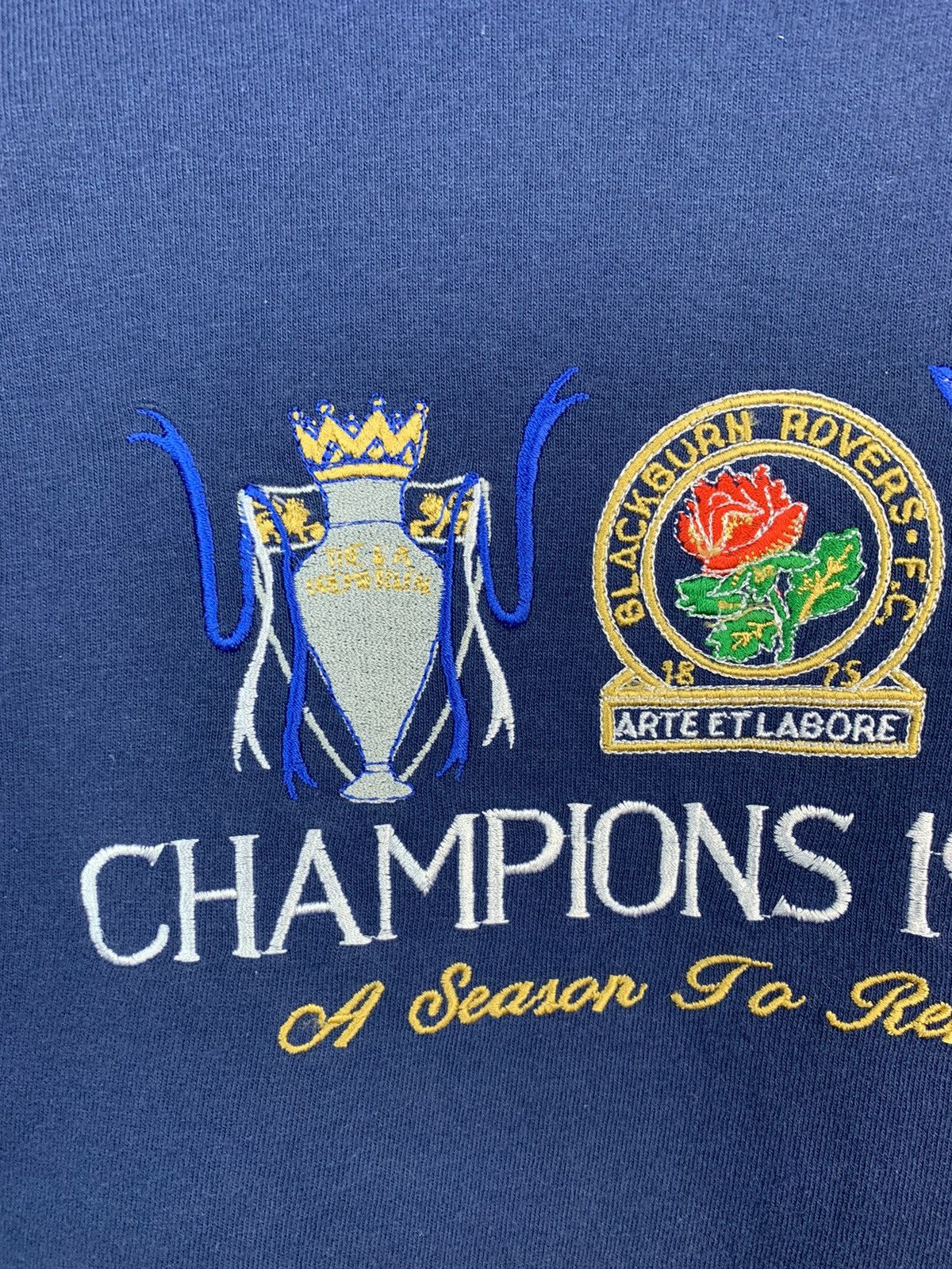 Vintage Vintage Blackurn Rovers Champions 1994/1995 Premier League Size US L / EU 52-54 / 3 - 5 Thumbnail