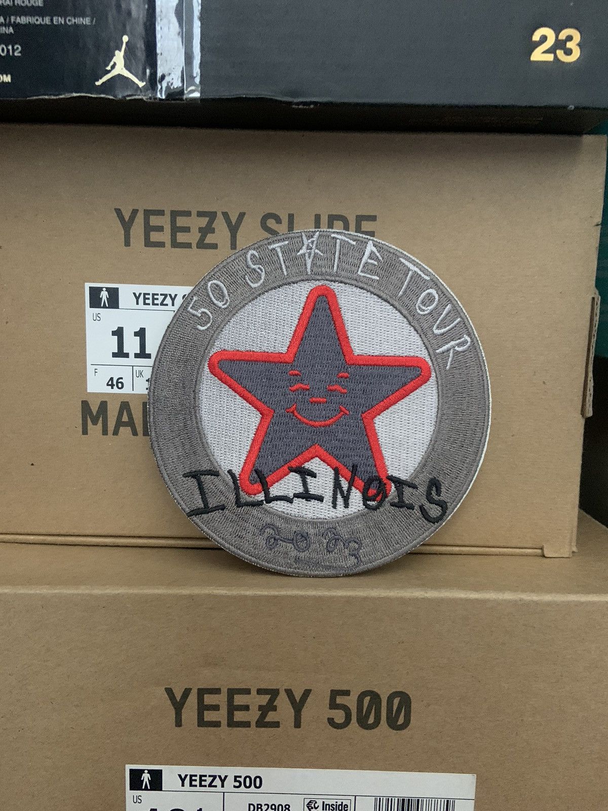 Asspizza 50 State Tour Illinois Patch Size ONE SIZE - 1 Thumbnail