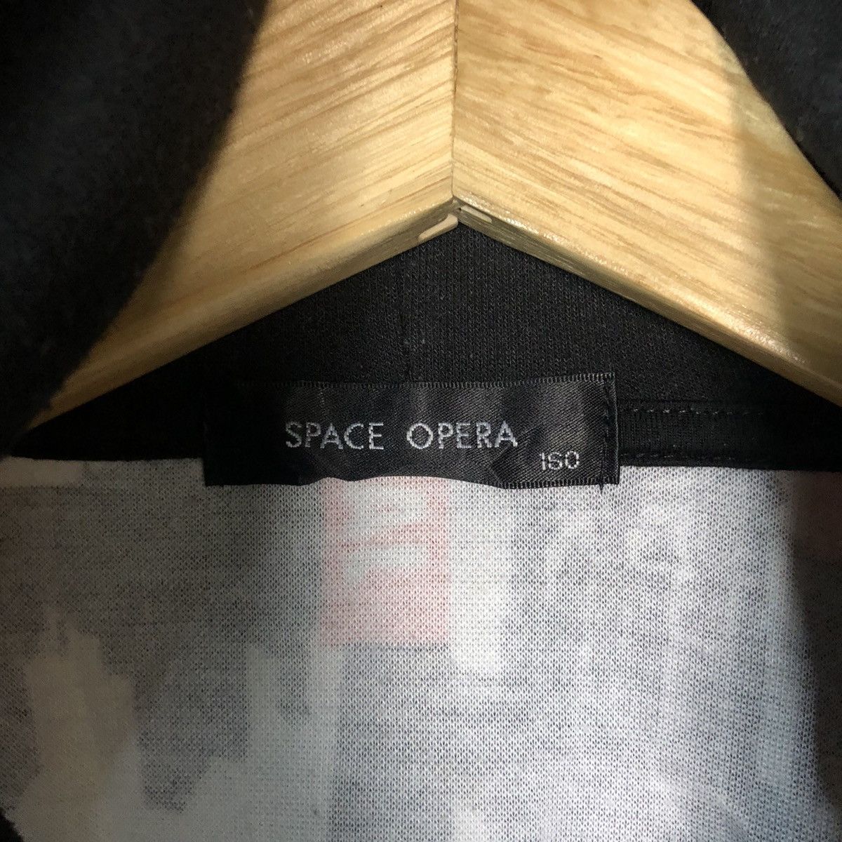 Japanese Brand DEFECT Space Opera fullprint Black Hoodie sweater #323B Size US S / EU 44-46 / 1 - 8 Thumbnail