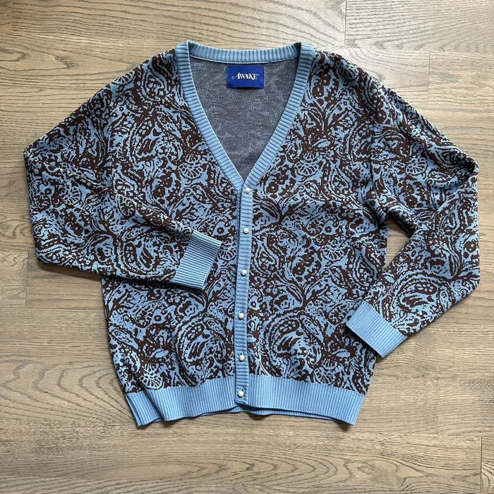 Awake Awake Paisley Cardigan | Grailed