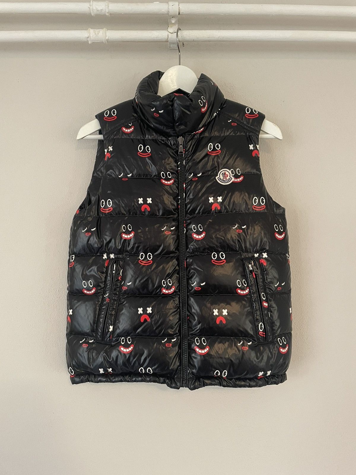 image of Moncler ‘Malfi’ Bodywarmer Vest in Black, Men's (Size XS)