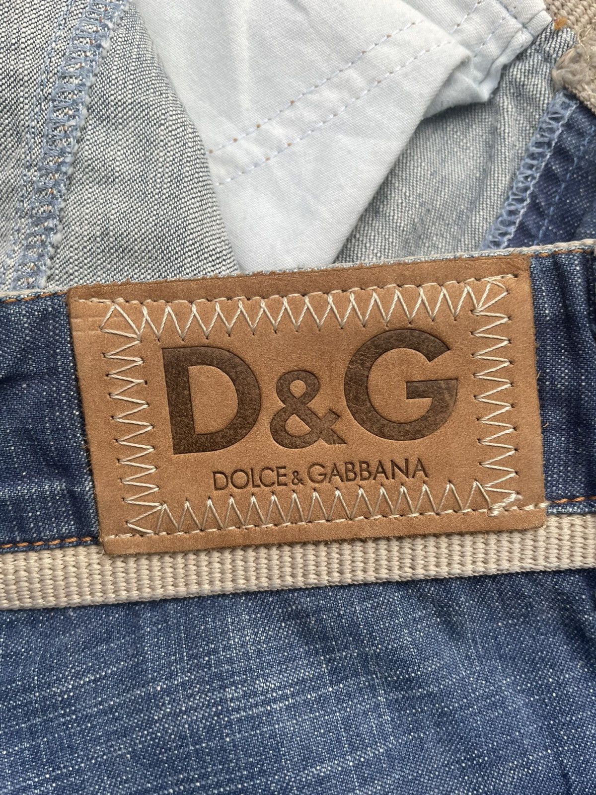 Dolce & Gabbana Vintage Dolce & Gabbana Side pocket Distressed Denim Size US 34 / EU 50 - 13 Thumbnail