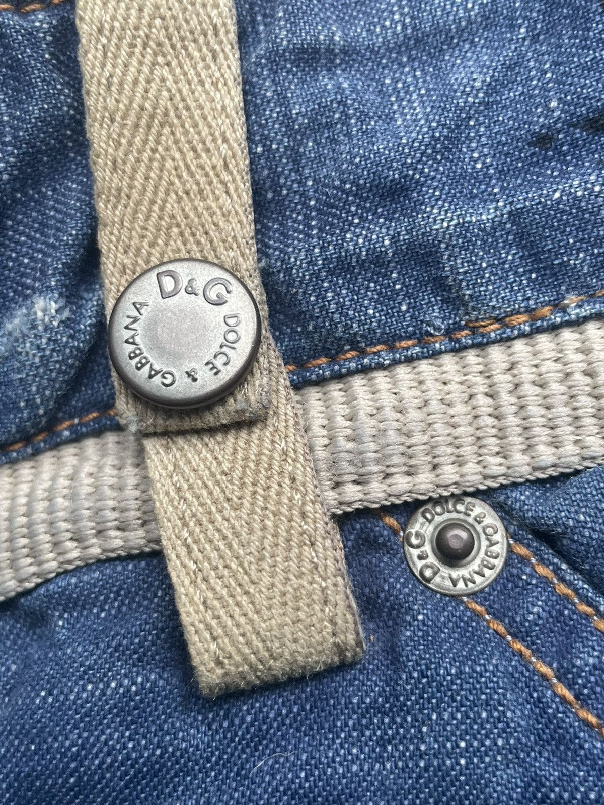 Dolce & Gabbana Vintage Dolce & Gabbana Side pocket Distressed Denim Size US 34 / EU 50 - 17 Thumbnail