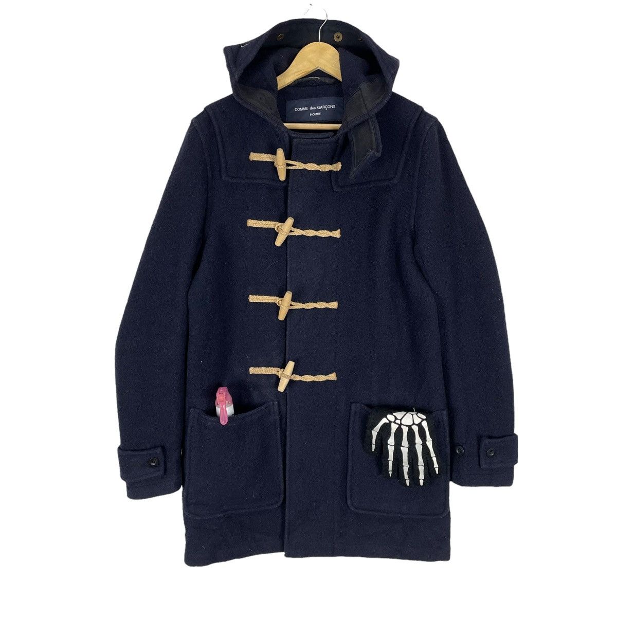 Comme des Garcons Homme 🔥CDGH X GLOVERALL FW12 DUFFLE COAT JACKET Size US M / EU 48-50 / 2 - 2 Thumbnail