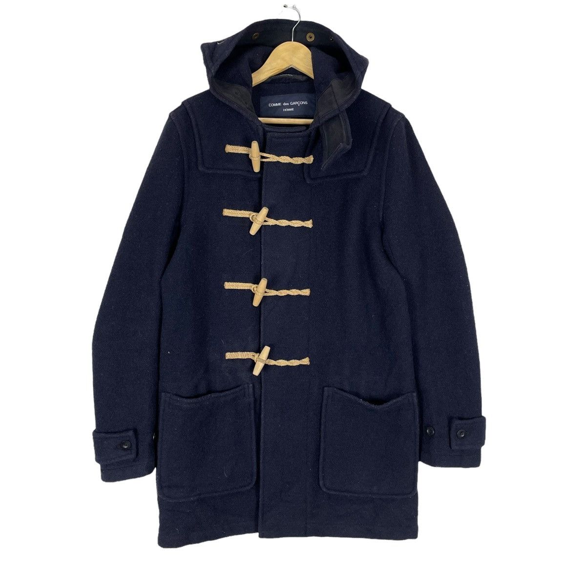 Comme des Garcons Homme 🔥CDGH X GLOVERALL FW12 DUFFLE COAT JACKET Size US M / EU 48-50 / 2 - 3 Thumbnail