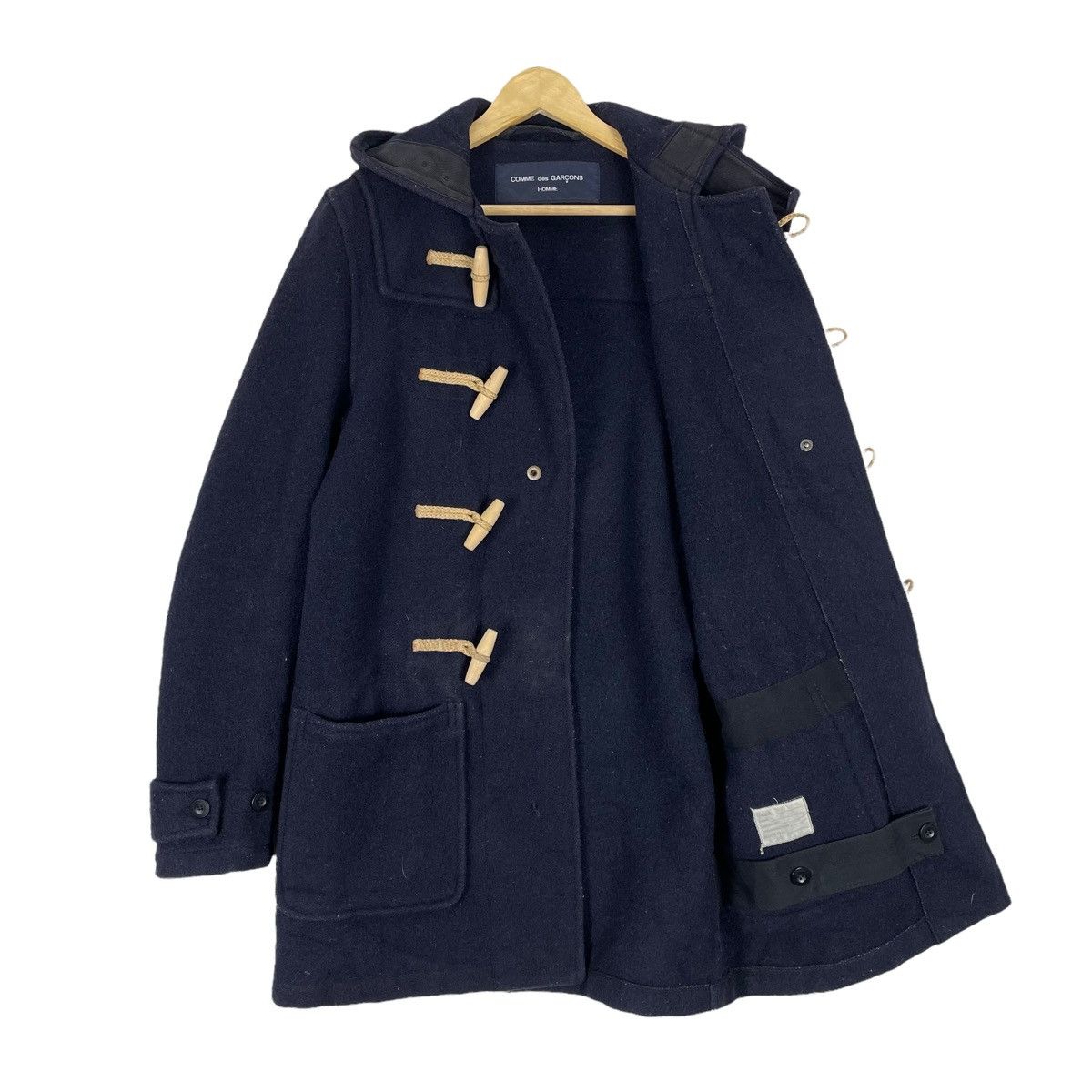 Comme des Garcons Homme 🔥CDGH X GLOVERALL FW12 DUFFLE COAT JACKET Size US M / EU 48-50 / 2 - 7 Thumbnail