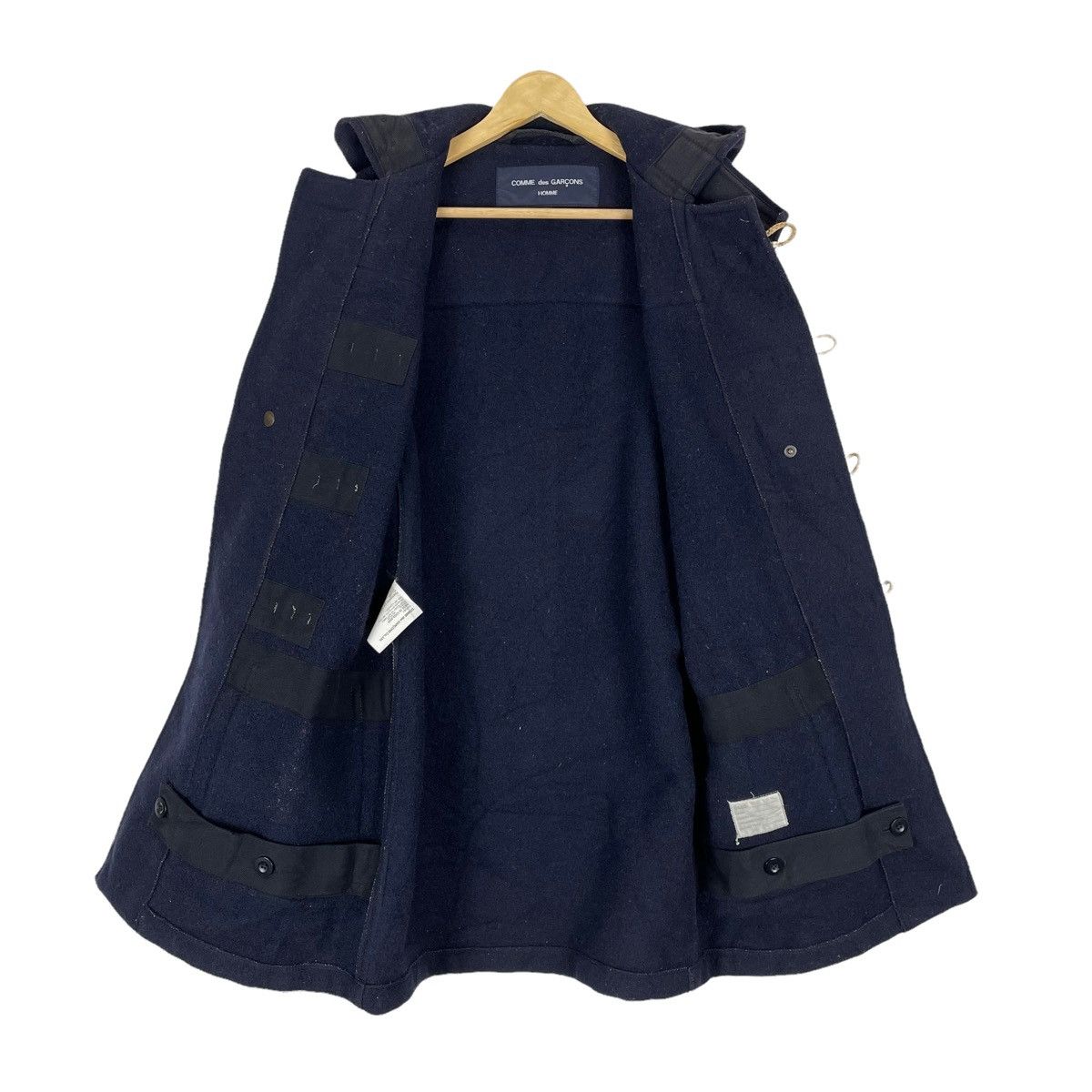Comme des Garcons Homme 🔥CDGH X GLOVERALL FW12 DUFFLE COAT JACKET Size US M / EU 48-50 / 2 - 8 Thumbnail