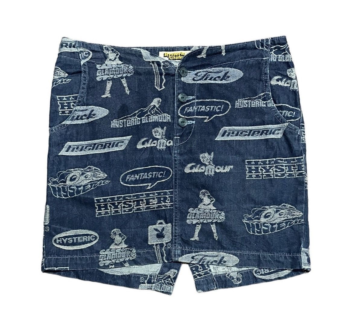 Hysteric Glamour Hysteric Glamour Embroidery Logo Skirts Size 30" / US 8 / IT 44 - 1 Thumbnail