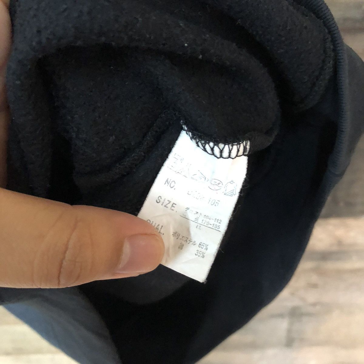 Vintage Nev Surf Future Shapes Black Sweatshirt #147B Size US L / EU 52-54 / 3 - 11 Thumbnail