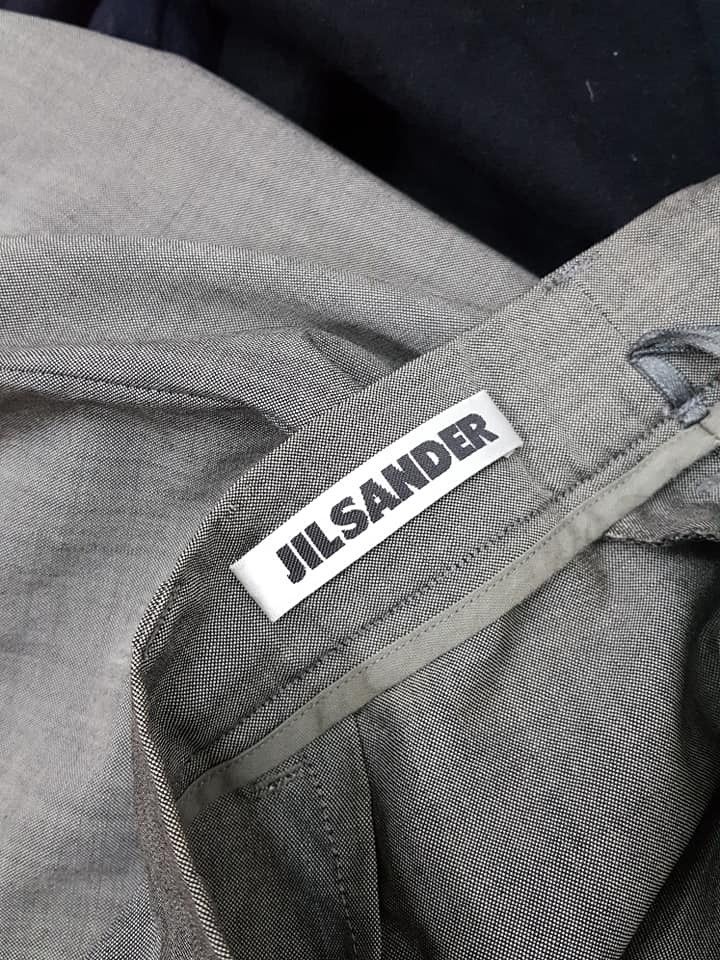 Jil Sander Mohair/Fleece Wool Blend Midrise Grey Jil Sander Pant Size 26" / US 2 / IT 38 - 11 Thumbnail