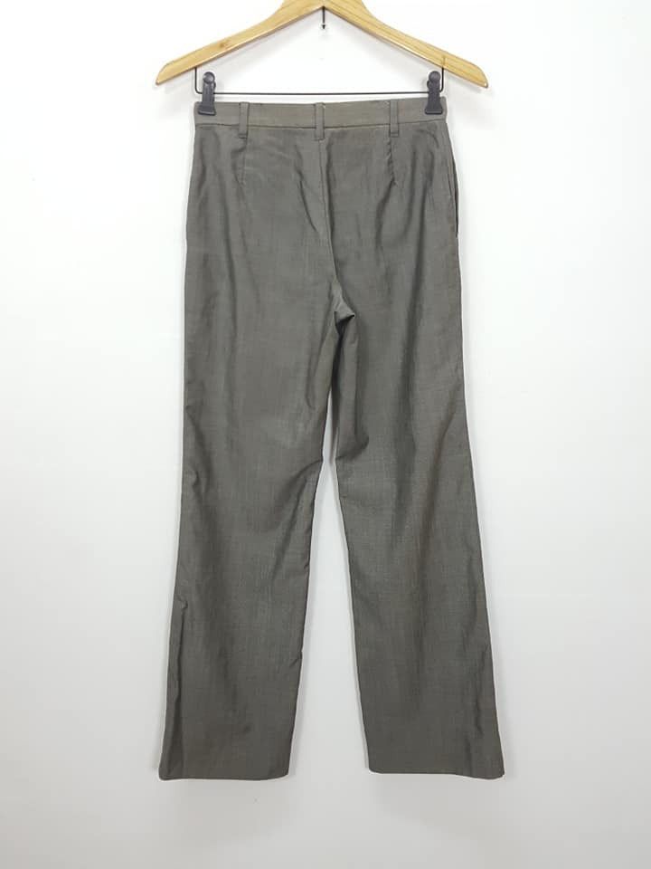 Jil Sander Mohair/Fleece Wool Blend Midrise Grey Jil Sander Pant Size 26" / US 2 / IT 38 - 2 Thumbnail