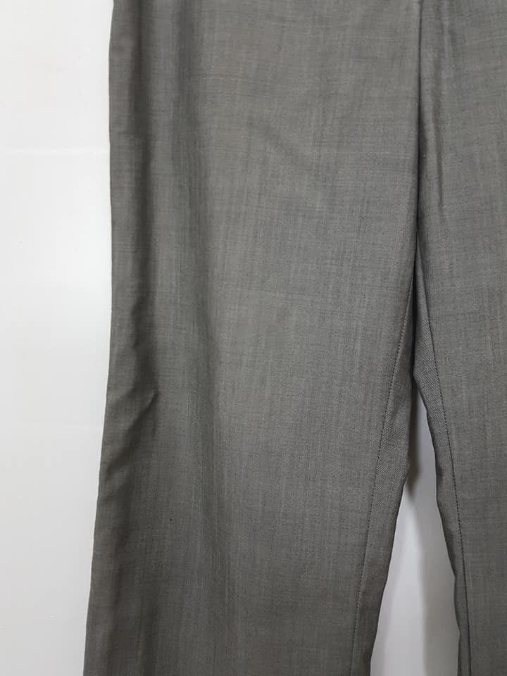 Jil Sander Mohair/Fleece Wool Blend Midrise Grey Jil Sander Pant Size 26" / US 2 / IT 38 - 7 Thumbnail