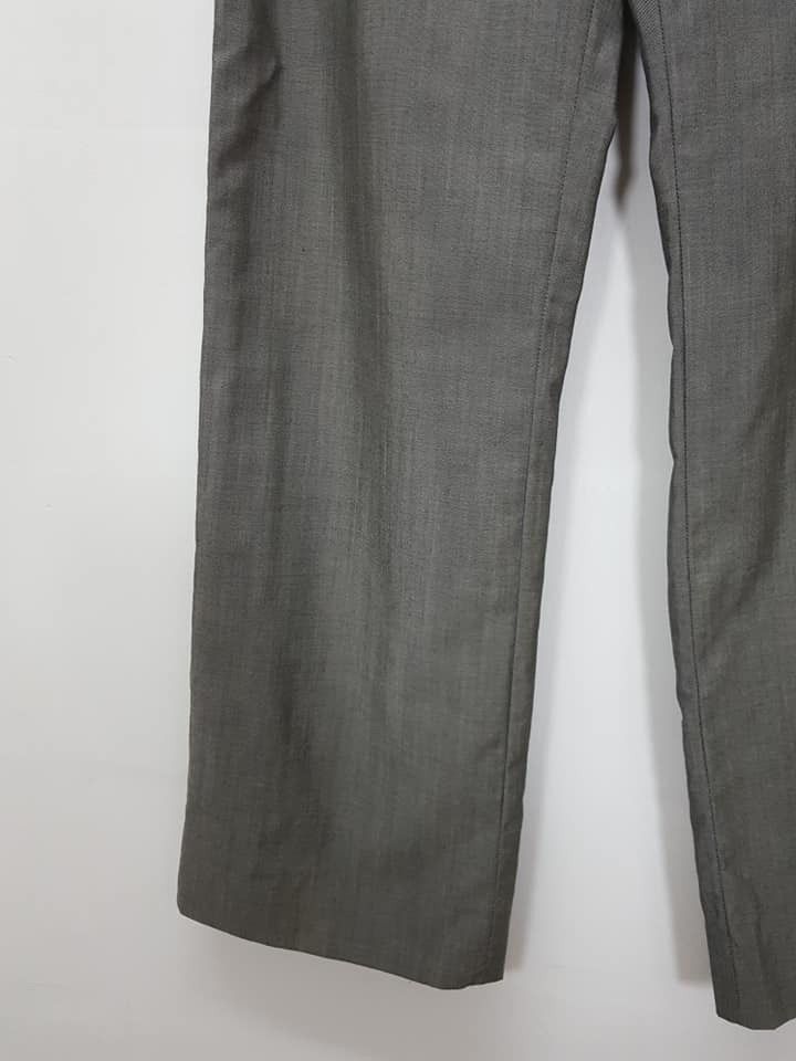 Jil Sander Mohair/Fleece Wool Blend Midrise Grey Jil Sander Pant Size 26" / US 2 / IT 38 - 9 Thumbnail