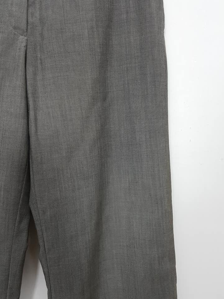Jil Sander Mohair/Fleece Wool Blend Midrise Grey Jil Sander Pant Size 26" / US 2 / IT 38 - 8 Thumbnail