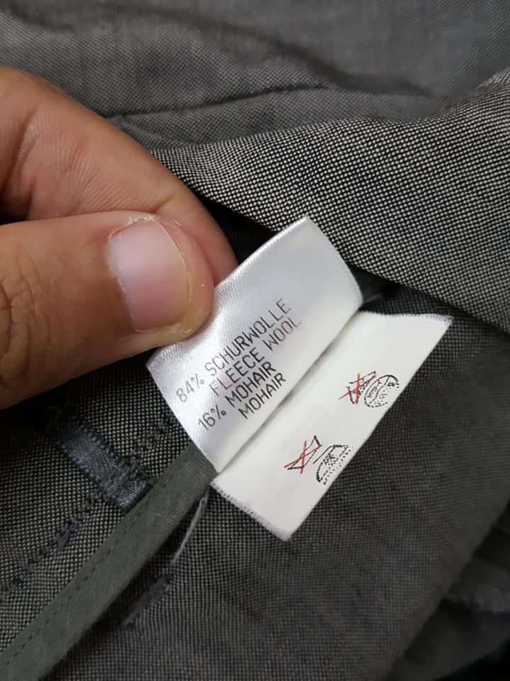 Jil Sander Mohair/Fleece Wool Blend Midrise Grey Jil Sander Pant Size 26" / US 2 / IT 38 - 13 Thumbnail