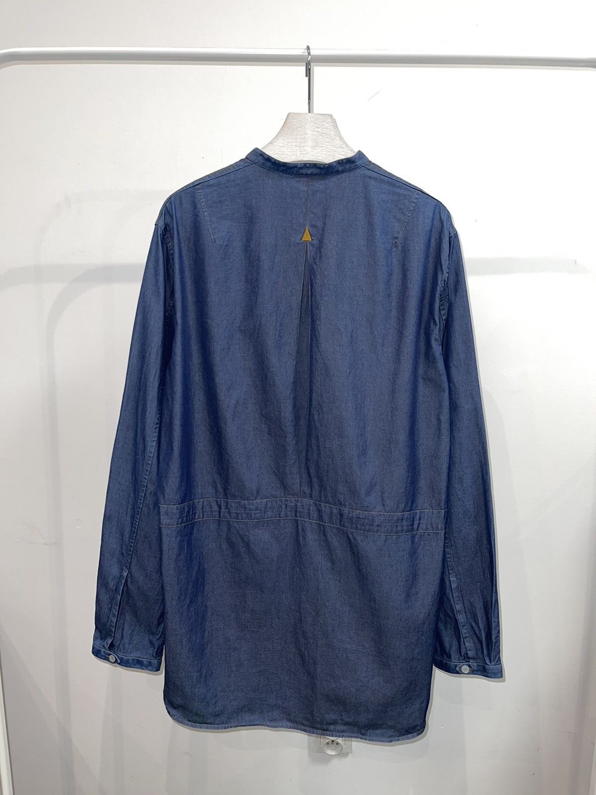 Saint Laurent Paris Archive! FW11 Pilati Era Yves Saint Laurent Denim Shirt Size US M / EU 48-50 / 2 - 5 Thumbnail