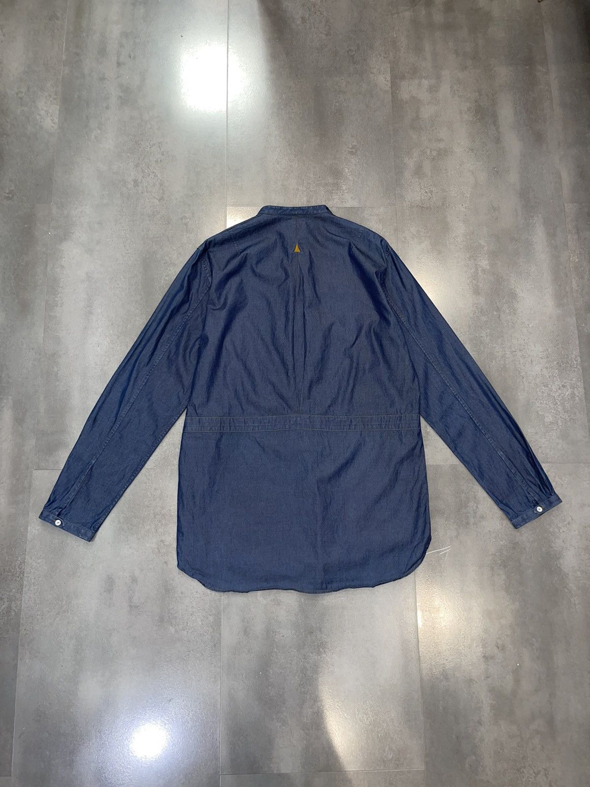 Saint Laurent Paris Archive! FW11 Pilati Era Yves Saint Laurent Denim Shirt Size US M / EU 48-50 / 2 - 11 Thumbnail